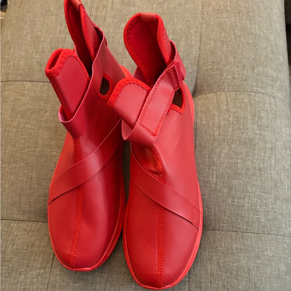 Red Athletic Shoes